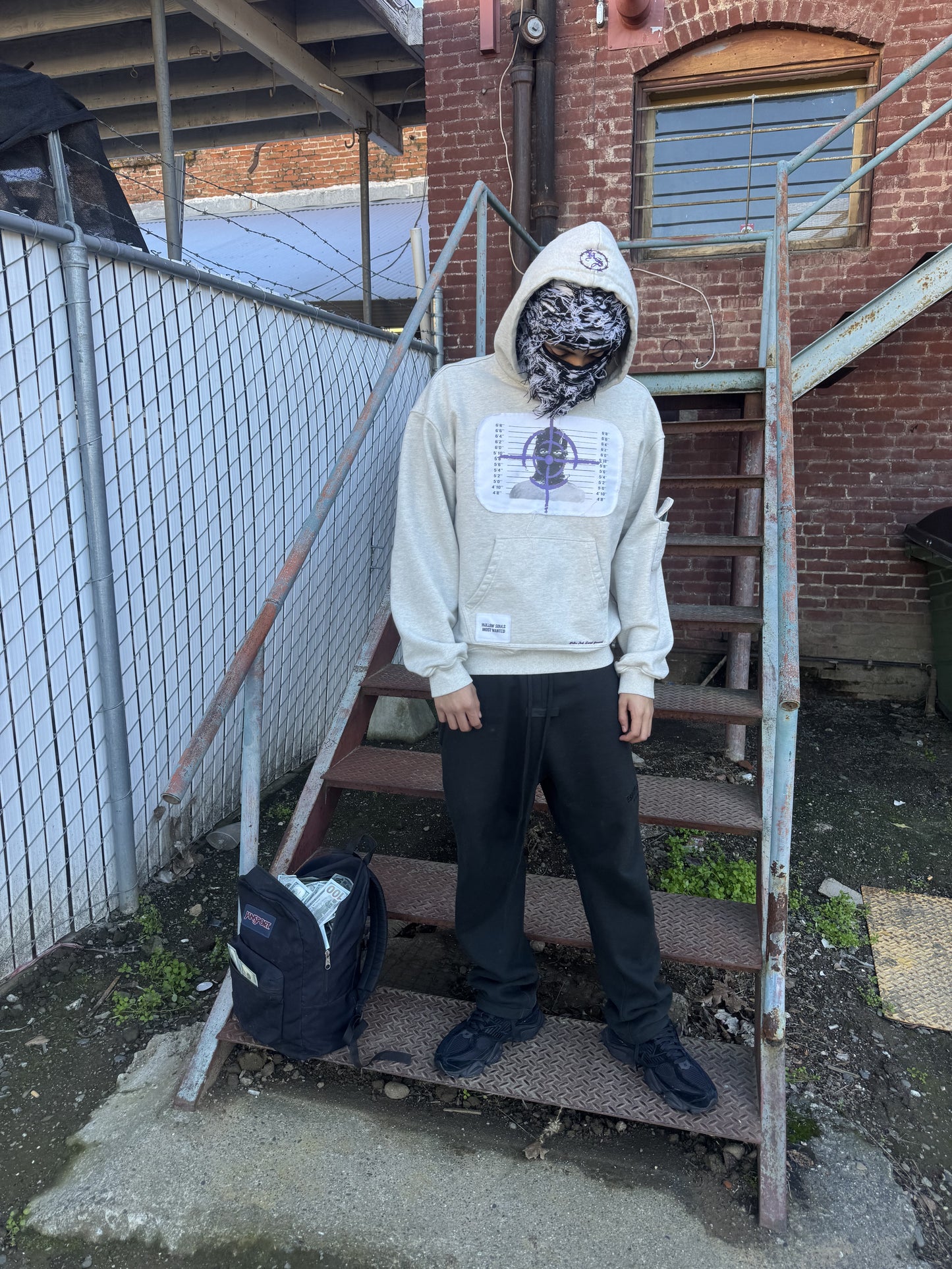 "Most Wanted" Hoodie (Phantom Grey)